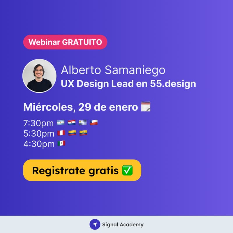 Cover Image for 5 consejos que me hubiese gustado recibir al iniciar mi carrera en UX