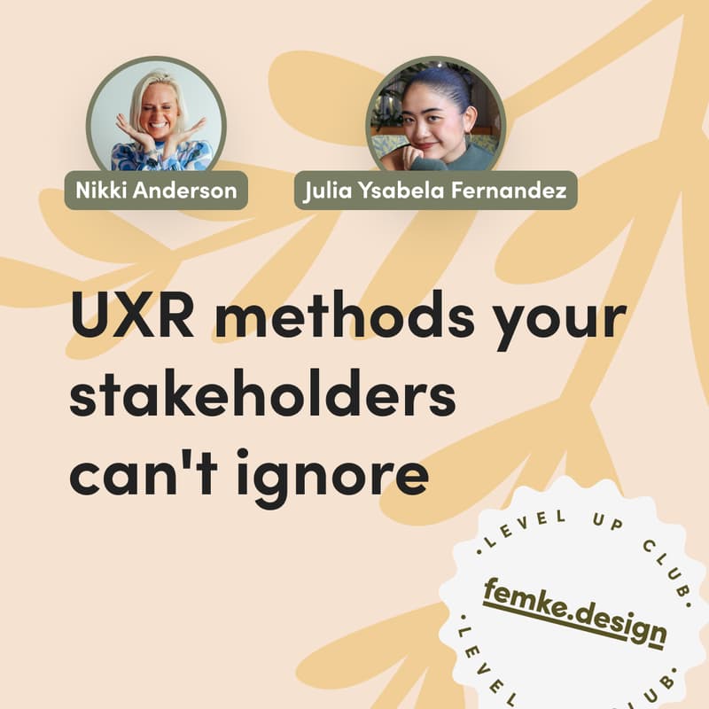 Cover Image for UXR methods your stakeholders can't ignore