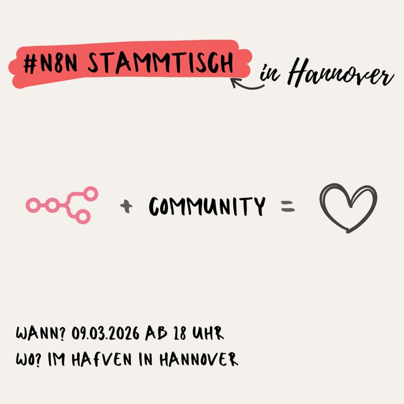 Cover Image for 2. n8n Stammtisch Hannover