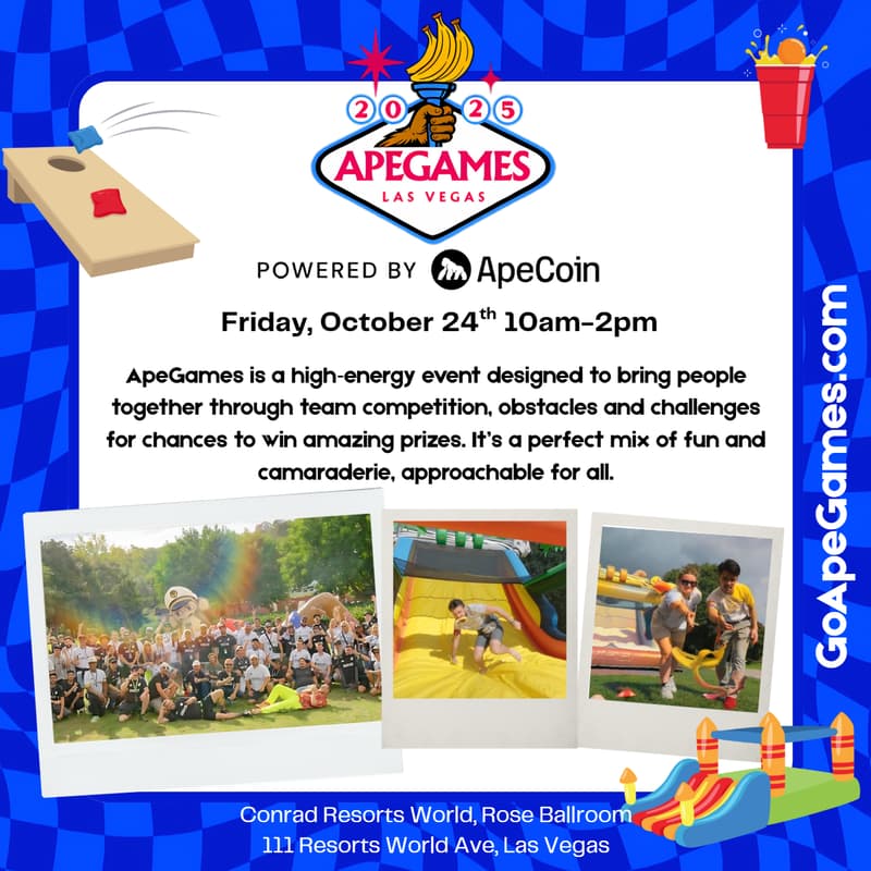 Cover Image for ApeGames Powered by ApeCoin