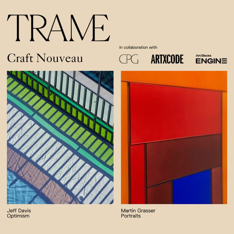 Cover Image for TRAME Collector Event with Jeff Davis and Martin Grasser