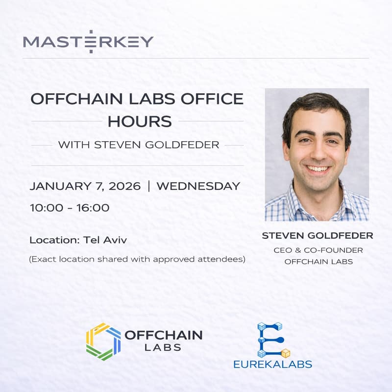 Cover Image for Office Hours with Steven Goldfether Co Founder & CEO OFFCHAIN LABS (Powering Arbitrum)