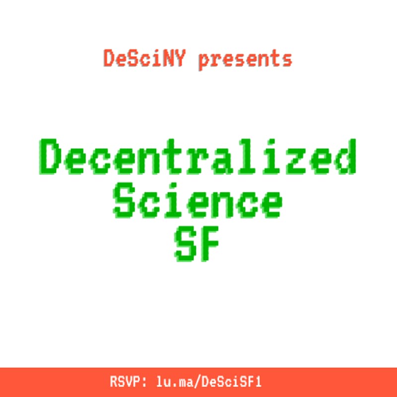 Cover Image for Decentralized Science SF
