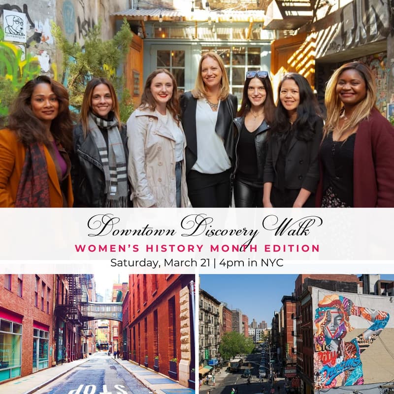 Cover Image for Downtown Discovery Walk: Women's History Month Edition
