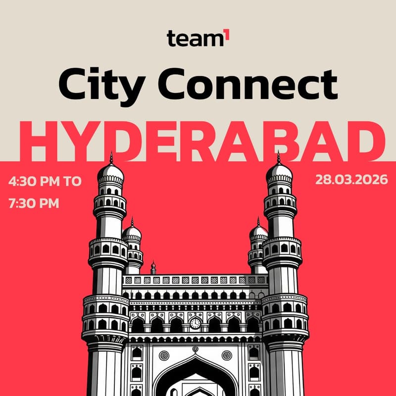 Cover Image for Team1 City Connect: Hyderabad