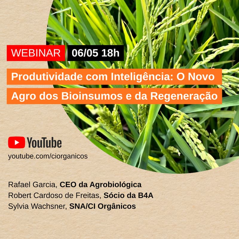 Cover Image for Produtividade com Inteligência: O Novo Agro dos Bioinsumos e da Regeneração