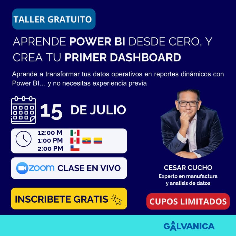 Cover Image for Aprende PowerBI y Crea tu primer Dashboard