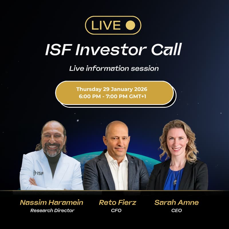 Cover Image for ISF Investor Call