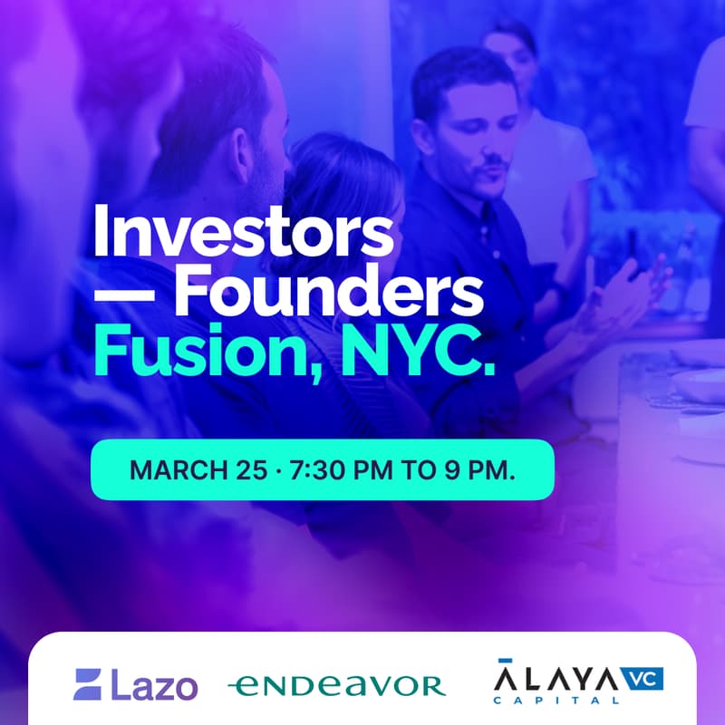 Cover Image for Investors-Founders Fusion NYC