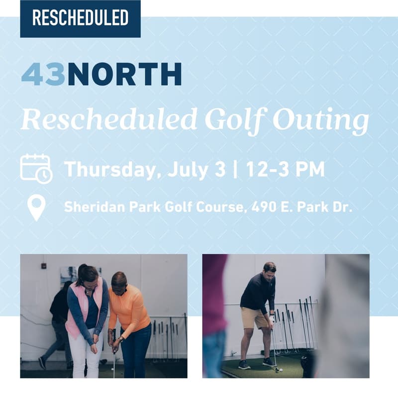 Cover Image for Rescheduled Golf Outing