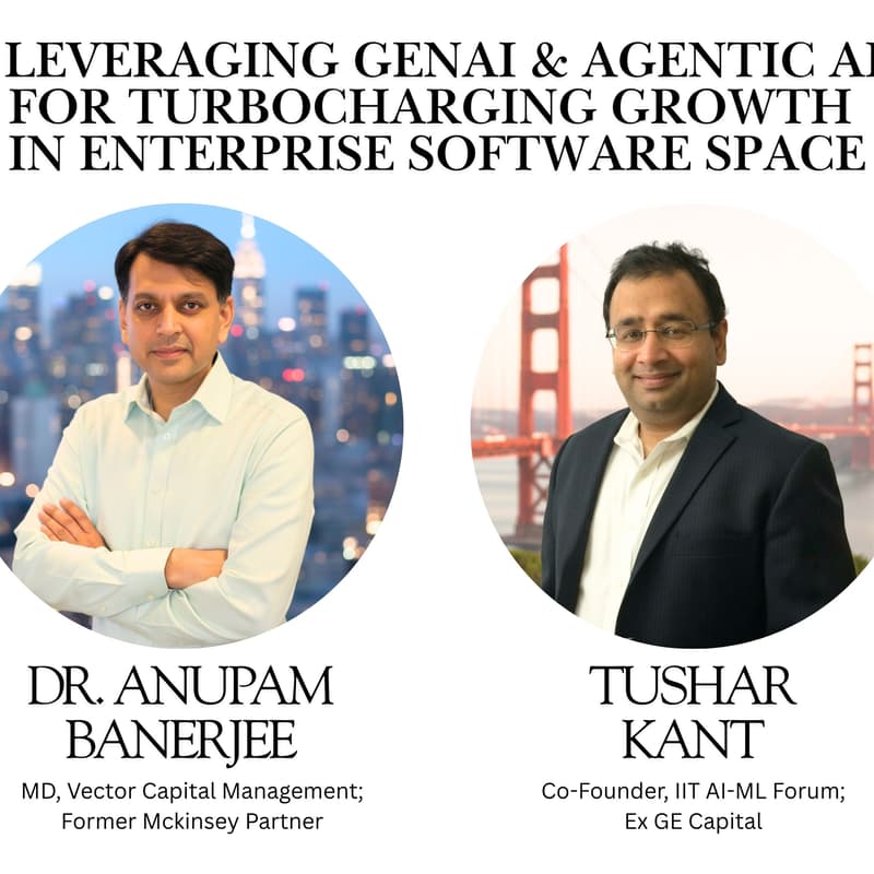 Cover Image for Gen AI Driven Growth Investments in Enterprise Software - A Wall Street Perspective