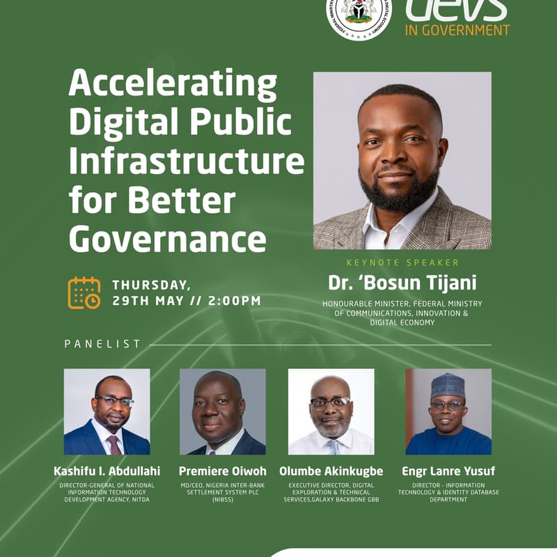 Cover Image for DevsInGovernment May Event - Accelerating Digital Public Infrastructure for Better Governance
