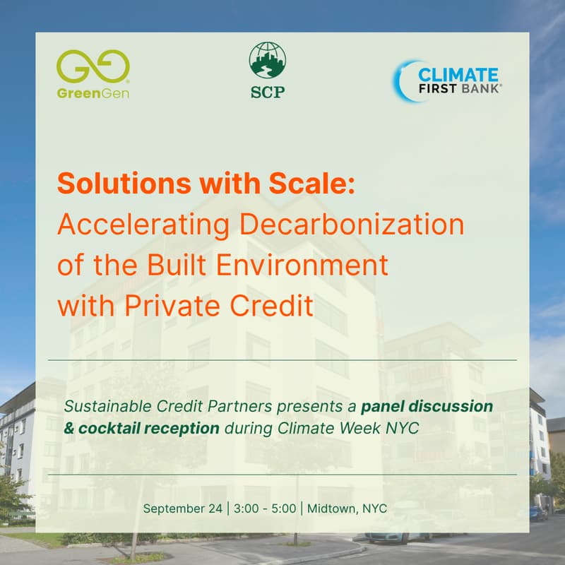 Cover Image for Accelerating Building Decarbonization with Private Credit