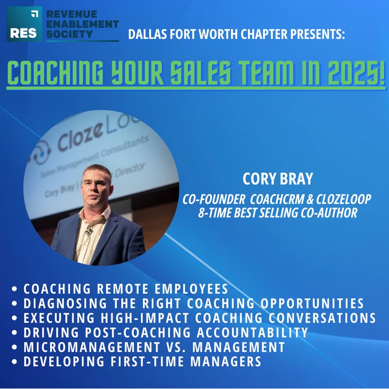 Cover Image for Coaching your Sales Team in 2025