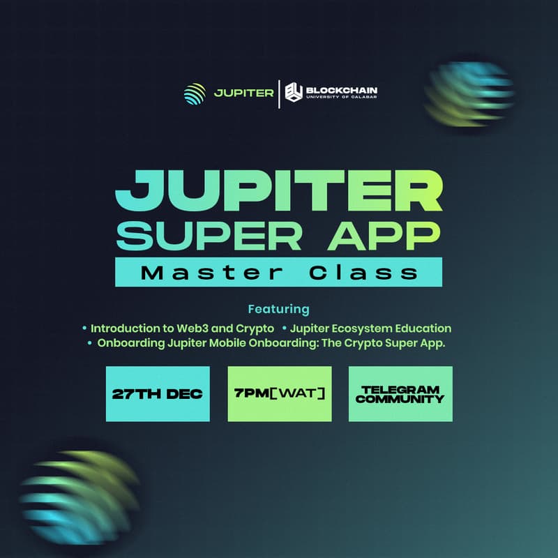Cover Image for Jupiter SuperApp Masterclass