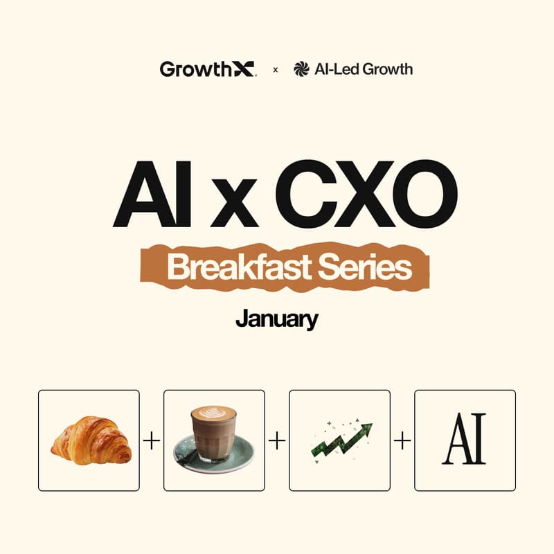 Cover Image for CXO x AI Breakfast Series - January Event
