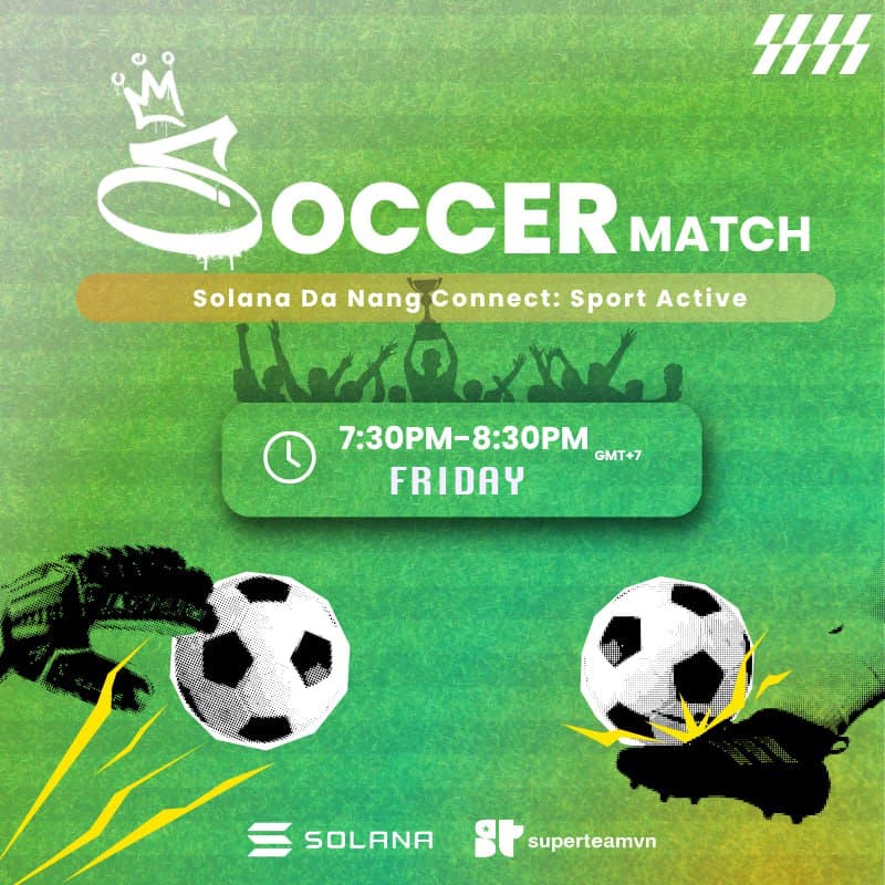 Cover Image for Solana Danang Soccer match :  Friday 5/2 - 7:30pm