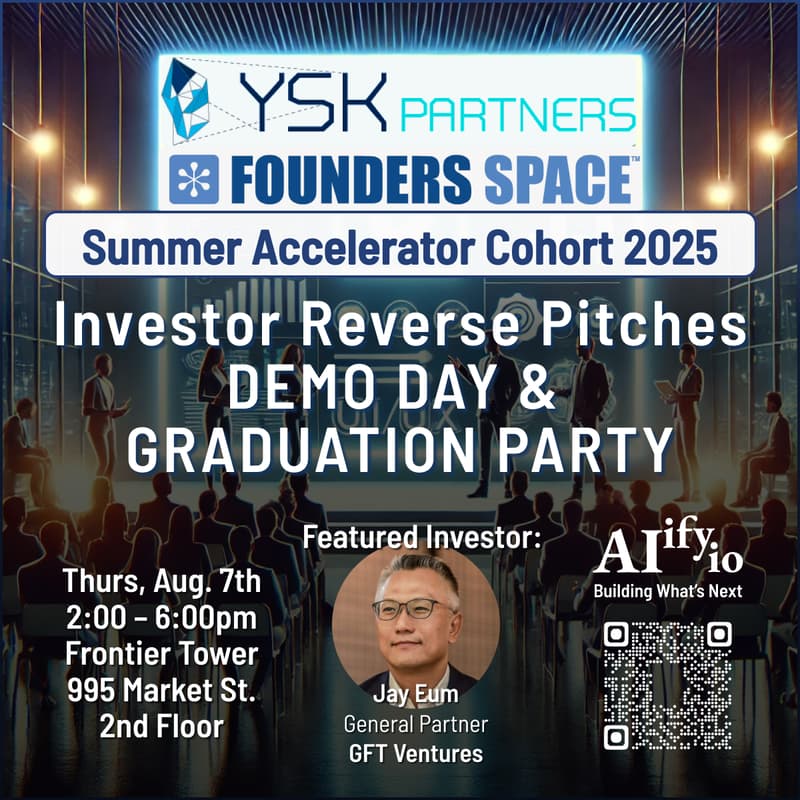 Cover Image for Reverse Investor Pitches & Accelerator Demo Day / Graduation Party