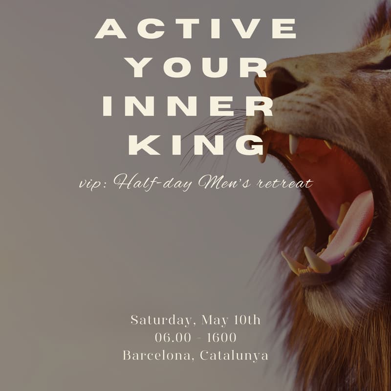 Cover Image for Activate your inner KING 💥 One Day Intensive