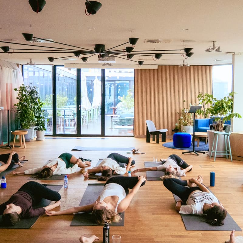 Cover Image for Rooftop Yoga & Brunch
