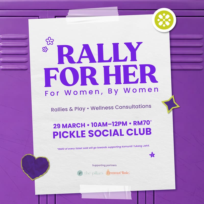 Cover Image for [Pickle Social Club] Rally for Her | Clinic + Social Play