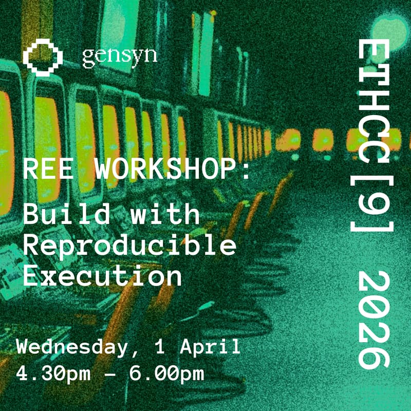 Cover Image for REE Workshop: Build with Reproducible Execution