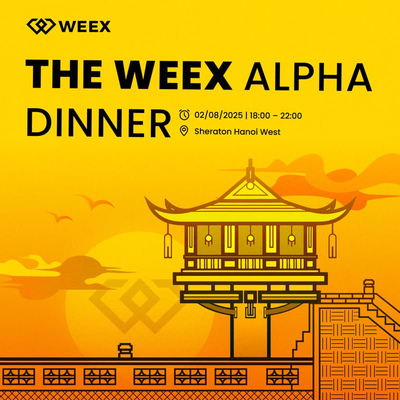 Cover Image for The WEEX Alpha Dinner: An Exclusive Crypto Leaders’ Gathering