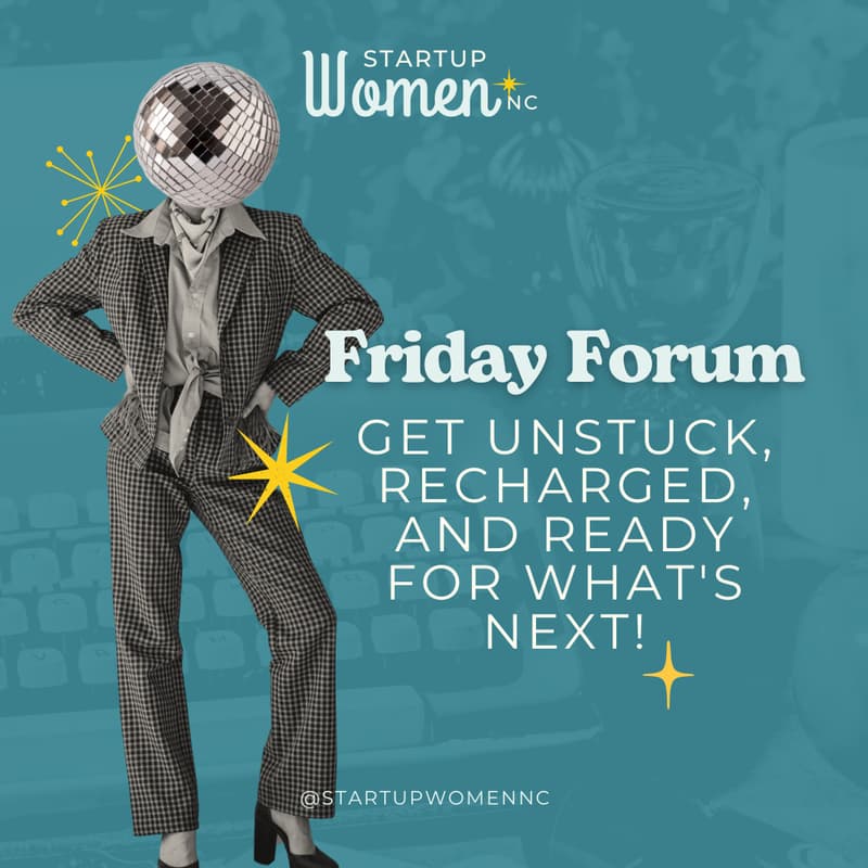 Cover Image for Startup Women NC - IRL Founders Forum