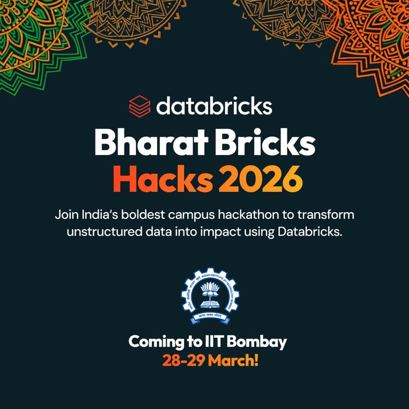 Cover Image for Bharat Bricks Hacks 2026: IIT Bombay