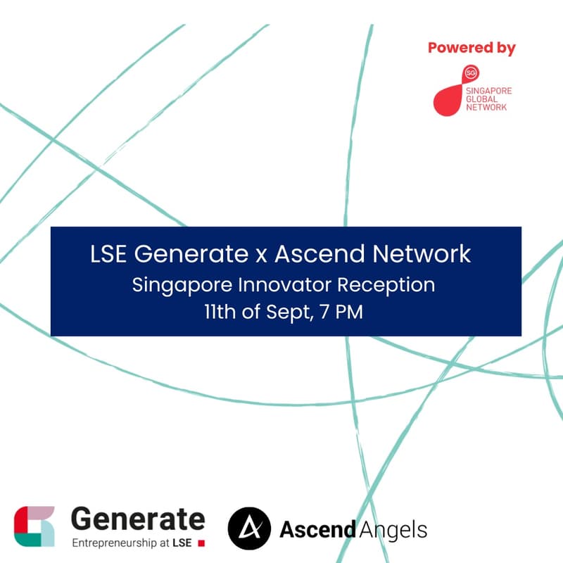 Cover Image for LSE Generate x Ascend Angels Singapore Innovator Reception