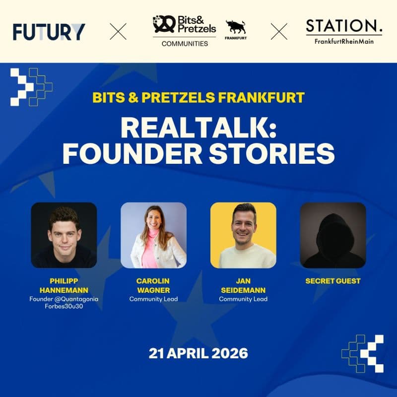 Cover Image for Founder Stories - Bits & Pretzels FFM #2
