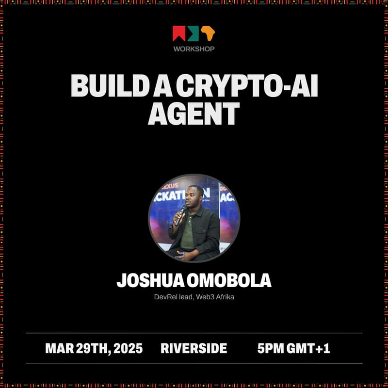 Cover Image for Build and Deploy a Crypto AI Agent