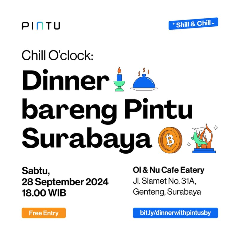 Gambar Sampul untuk Chill O’Clock: Dinner Bareng Pintu di Surabaya
