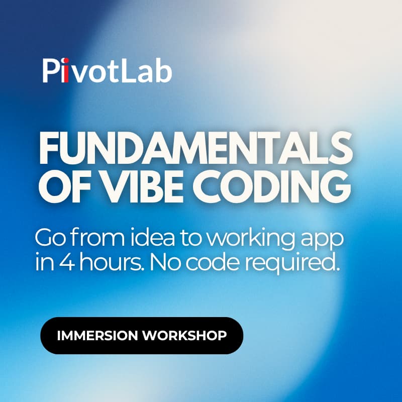 Cover Image for Immersion Workshop: Fundamentals of Vibe Coding