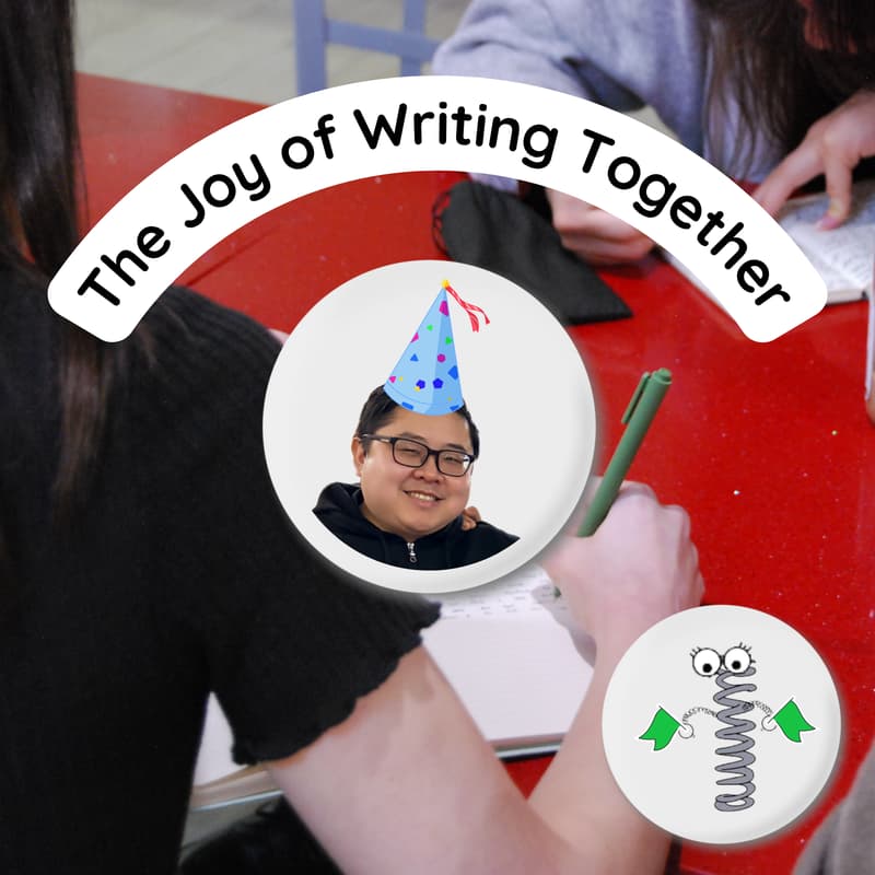 Cover Image for Spring-a-ling: The Joy of Writing (and Godwin!) *Location Change*