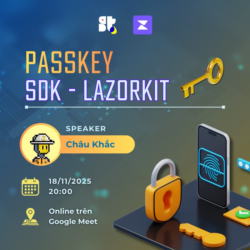 Cover Image for DSUC Workshop: Passkey SDK - Lazorkit