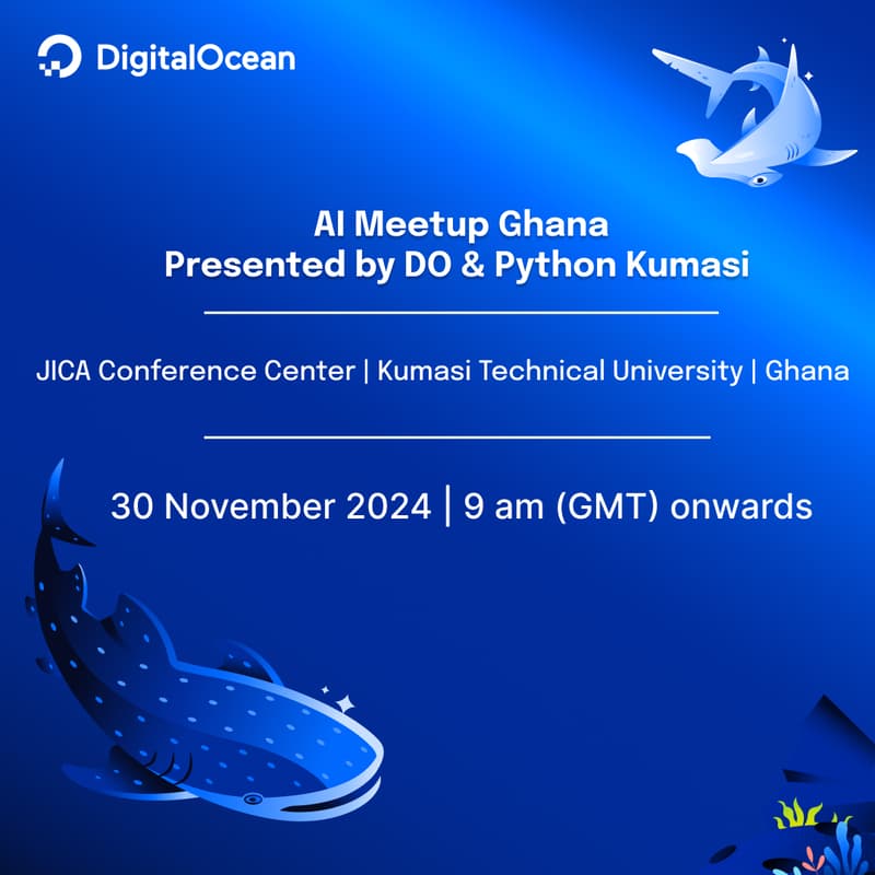 Cover Image for AI Meetup Ghana - Presented by DO & Python Kumasi