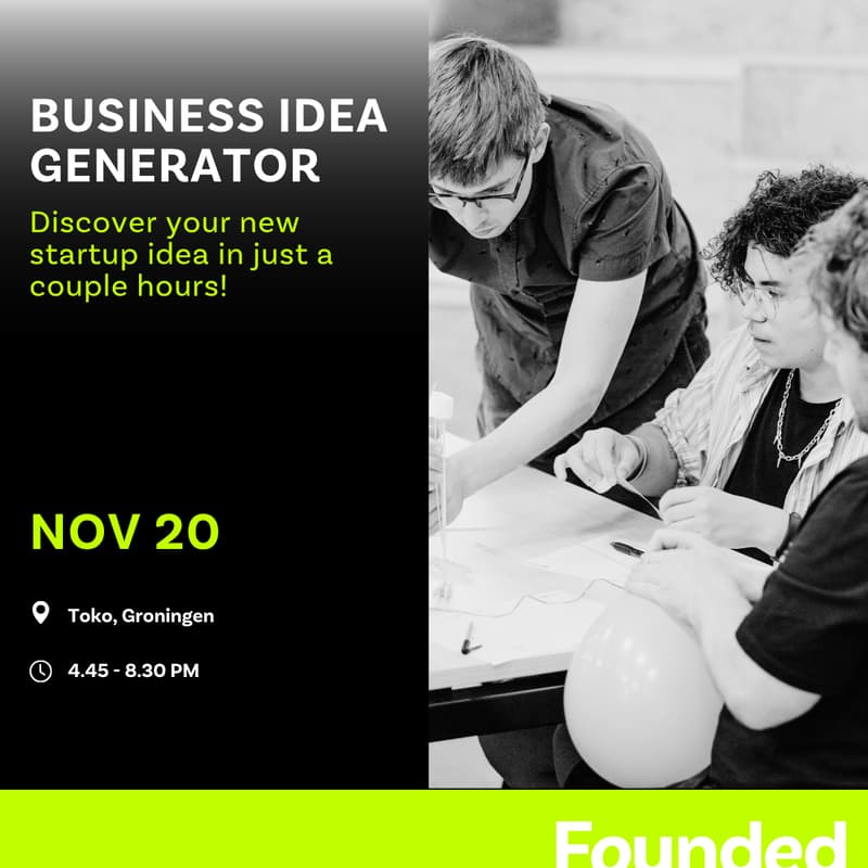 Cover Image for Business Idea Generator Groningen
