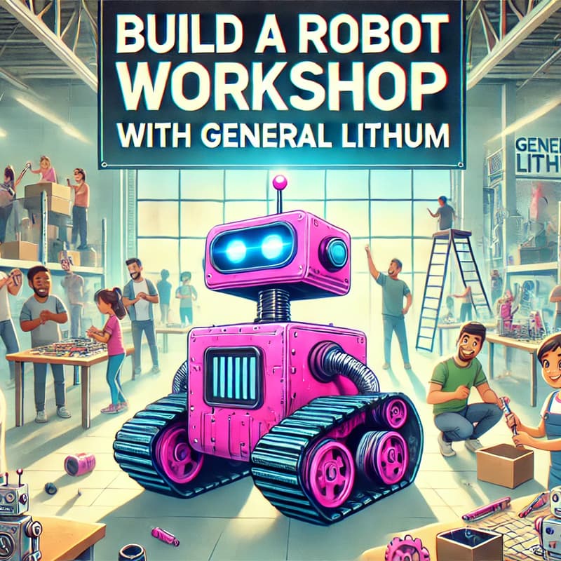 Cover Image for Build a Robot Workshop (Intro Class for Beginners)