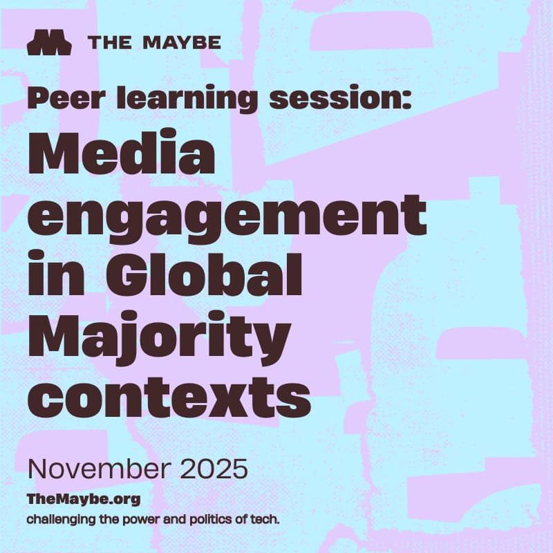 Cover Image for Peer-learning session: media engagement in Global Majority contexts