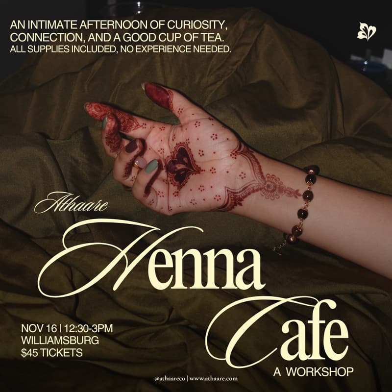 Cover Image for Athaare Henna Cafe | A Workshop