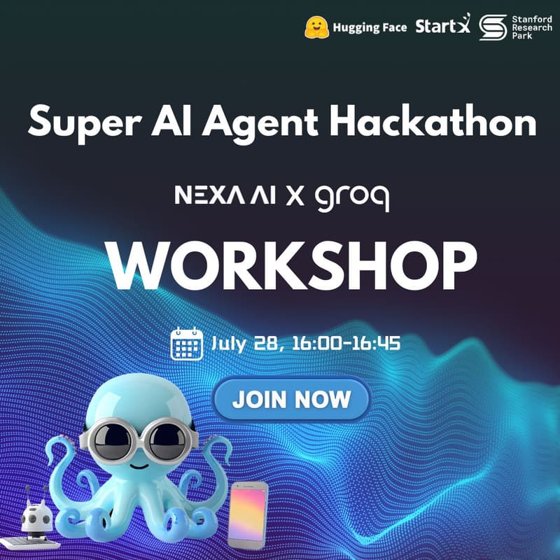 Cover Image for Groq x Nexa AI｜Workshop