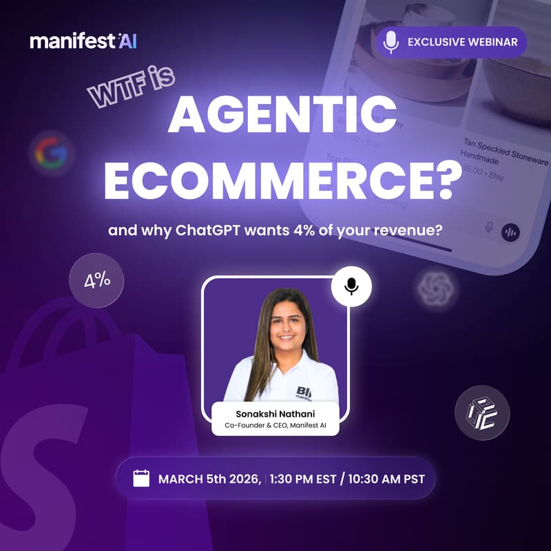 Cover Image for WTF is Agentic eCommerce? And why ChatGPT wants 4% of your money