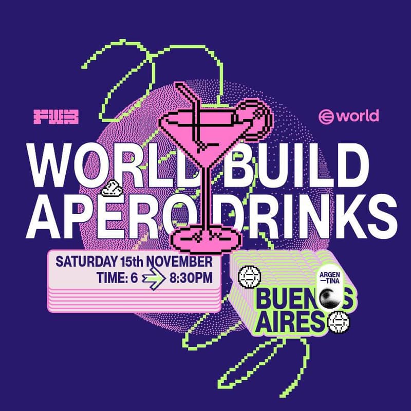 Cover Image for World Build Apéro Drinks