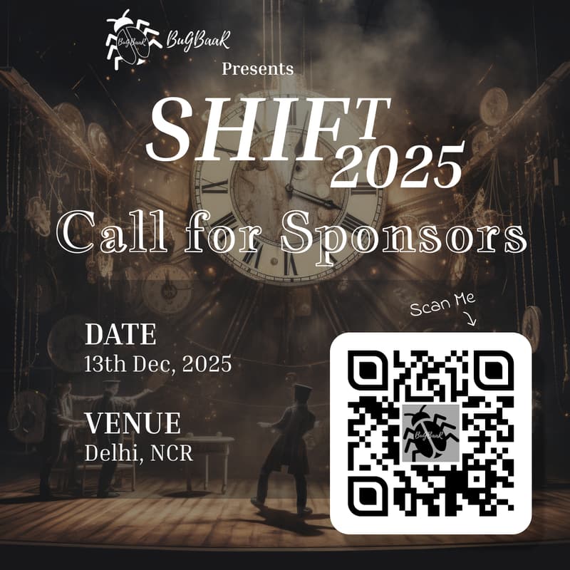Cover Image for Call for Sponsors @SHIFT2025