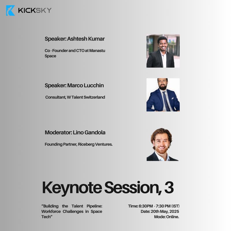 Cover Image for KickSky Space Lab: Keynote Session, 3