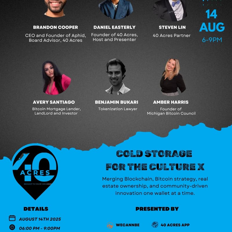 Cover Image for Cold Storage for the Culture X 40 Acres App Launch Day