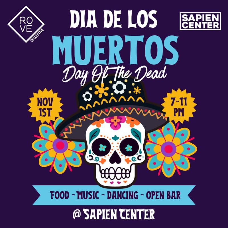 Cover Image for Day of the Dead Party @ Sapien Center