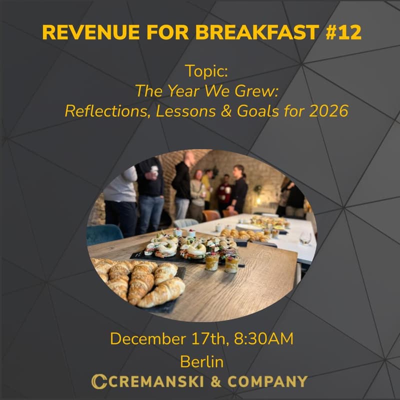 Cover Image for Revenue for Breakfast #12 - The Year We Grew: Reflections, Lessons & Goals for 2026