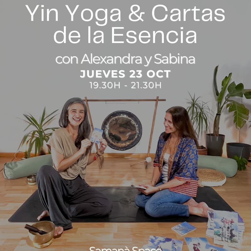 Cover Image for JOURNEY TO YOUR ESSENCE: YIN YOGA y CARTAS DE TU ESENCIA